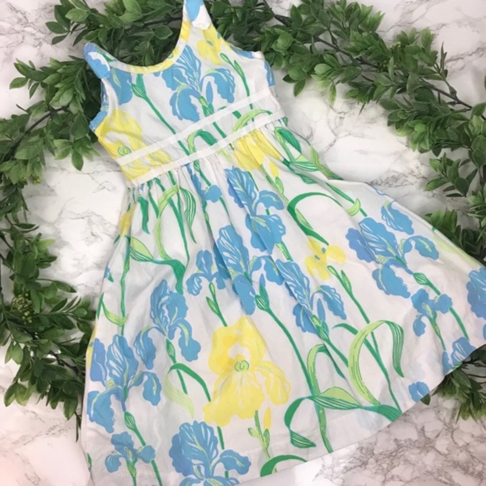 Lilly Pulitzer Blooming Iris Dress 4T